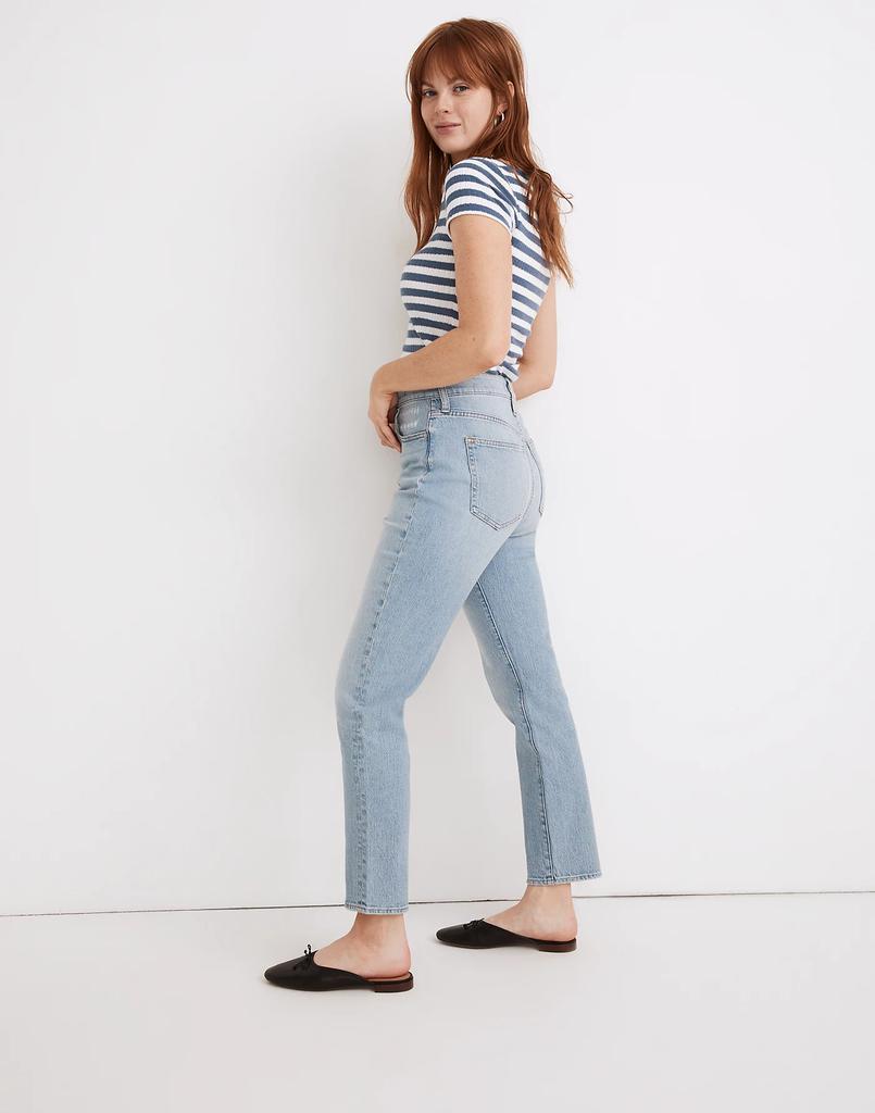 商品Madewell|The Petite Curvy Perfect Vintage Jean in Fiore Wash,价格¥449,第4张图片详细描述