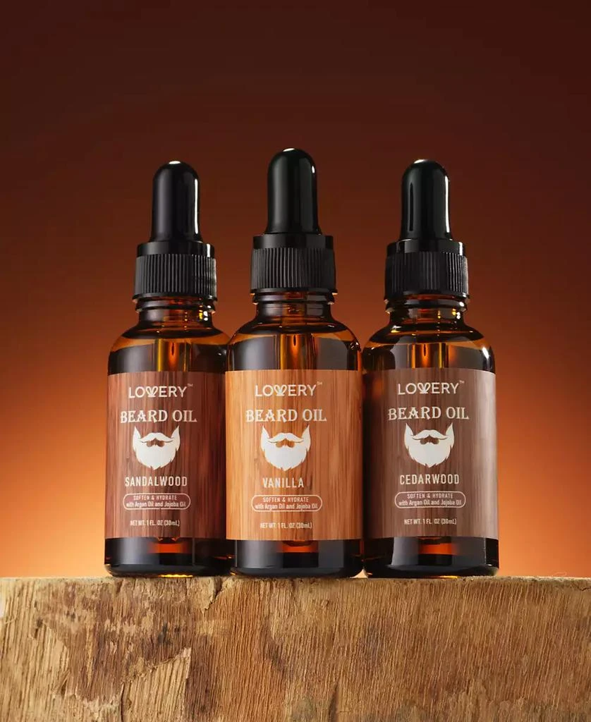 商品Lovery|Men's 3-Pc. Nourishing & Moisturizing Beard Oil Gift Set,价格¥188,第2张图片详细描述
