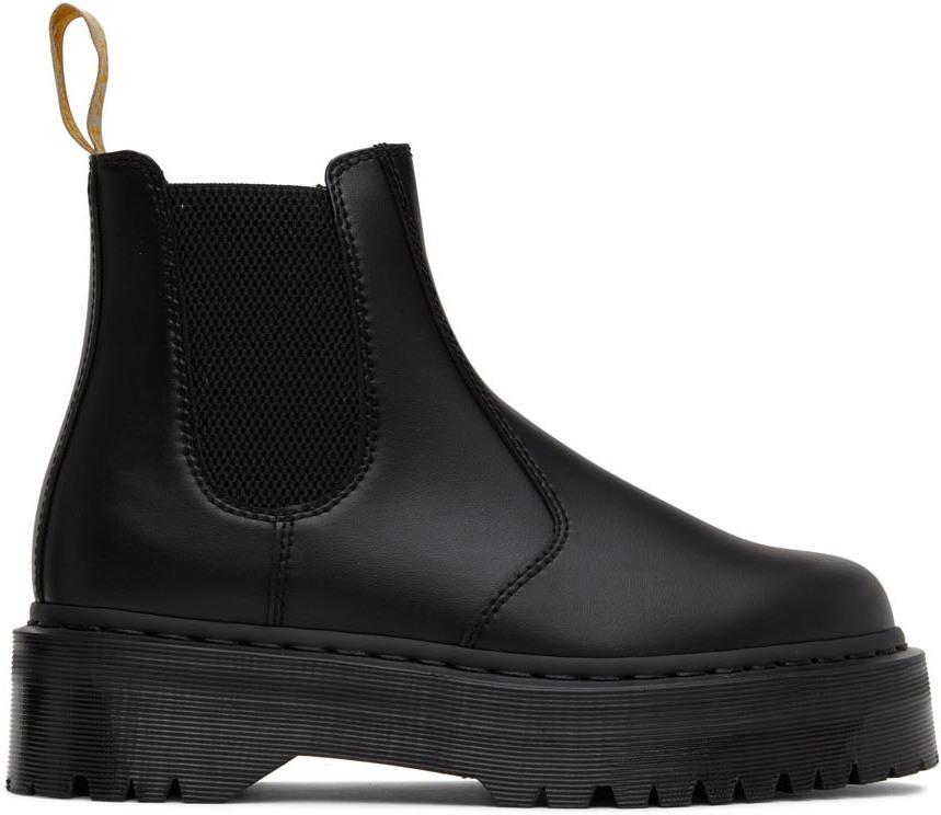 商品Dr. Martens|Black 2976 Quad Chelsea Boots,价格¥1452,第1张图片