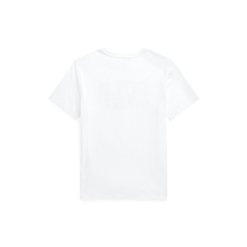 商品Ralph Lauren|Big Boys Corduroy-Logo Jersey T-shirt,价格¥204,第4张图片详细描述