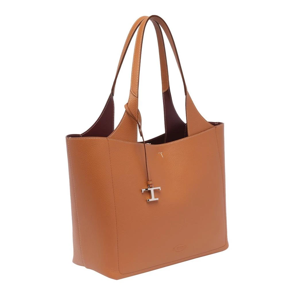 商品Tod's|Tod's Logo Plaque Medium Tote Bag,价格¥5625,第3张图片详细描述