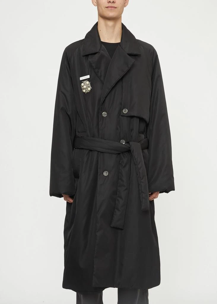 商品Song for the Mute|Song For The Mute Men Padded Trench Coat,价格¥4983,第1张图片