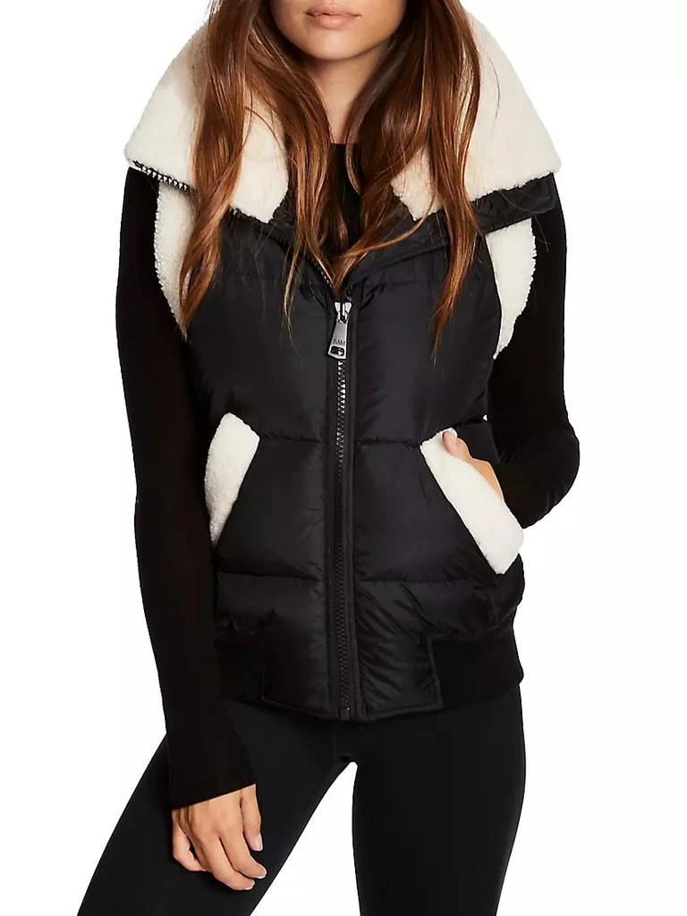 商品SAM.|Billie Shearling Puffer Vest,价格¥2814,第5张图片详细描述