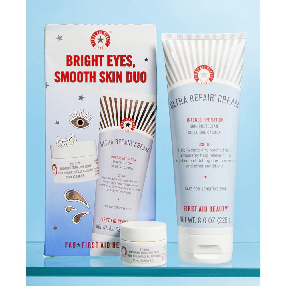商品First Aid Beauty|2-Pc. Bright Eyes, Smooth Skin Set,价格¥228,第2张图片详细描述