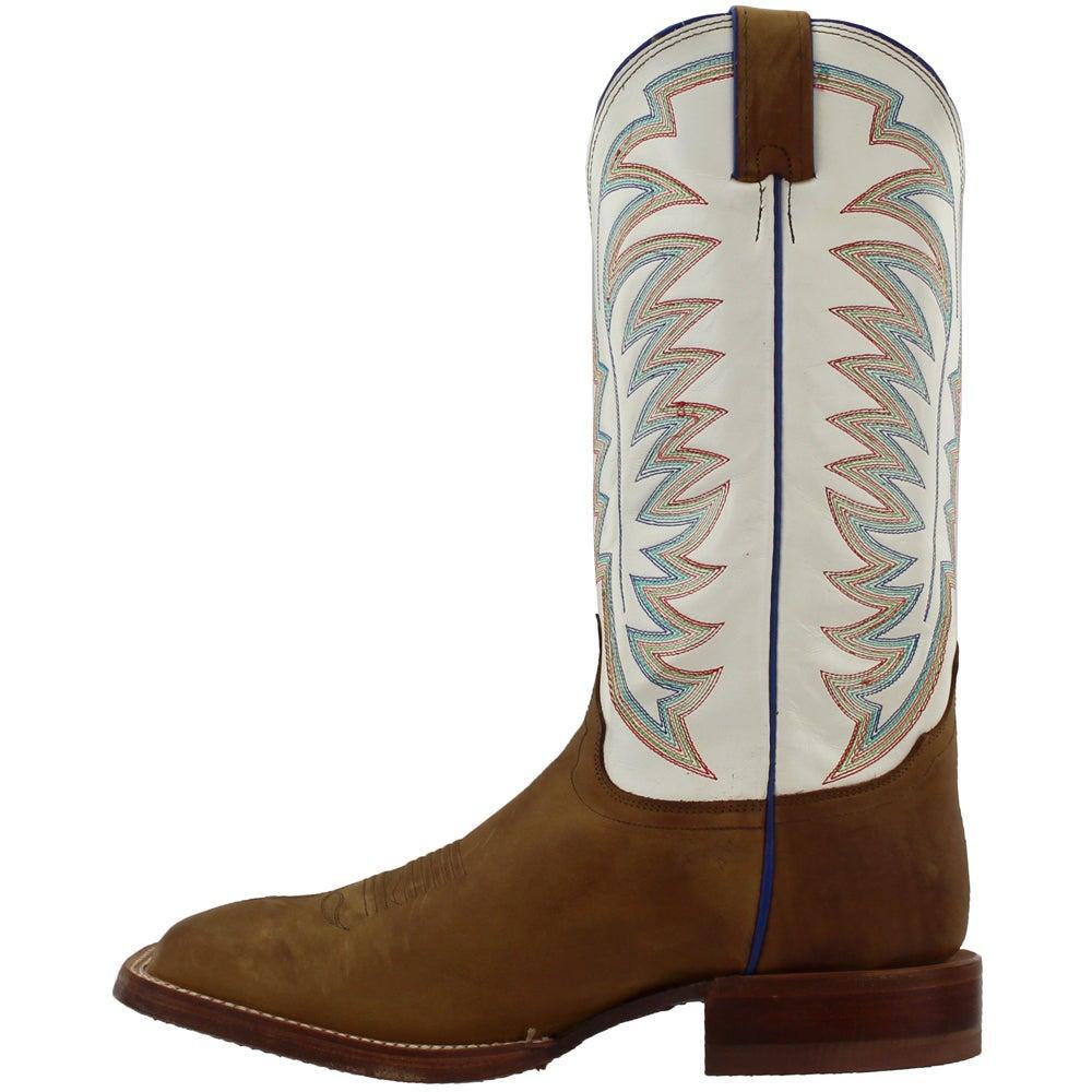 商品Justin Boots|Pascoe Ostrich Square Toe Cowboy Boots,价格¥1639,第6张图片详细描述