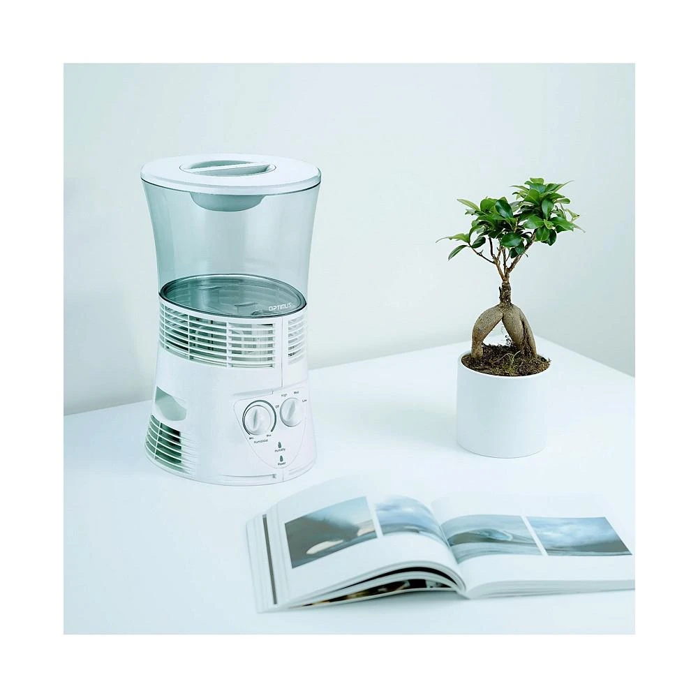 商品Optimus|3.0 Gal Cool Mist Evaporative Humidifier in White,价格¥472,第3张图片详细描述