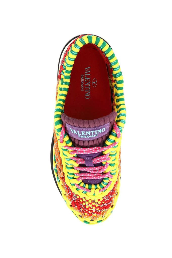 商品Valentino|Valentino garavani crochet sneakers,价格¥3946,第2张图片详细描述
