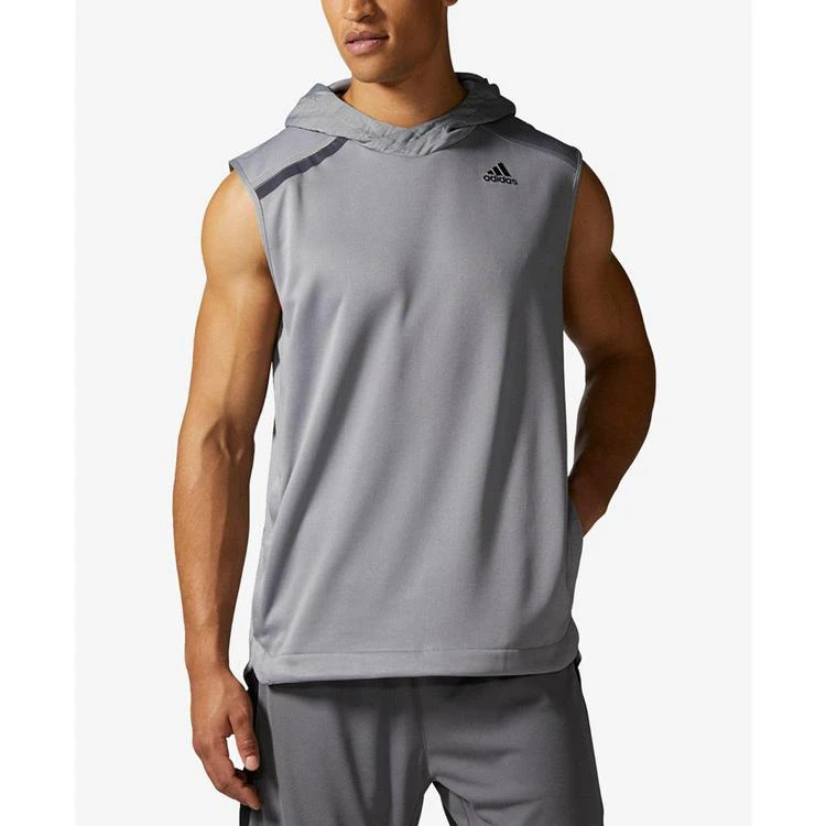 商品Adidas|Men's Essentials Hooded Sleeveless Basketball Shirt,价格¥333,第1张图片