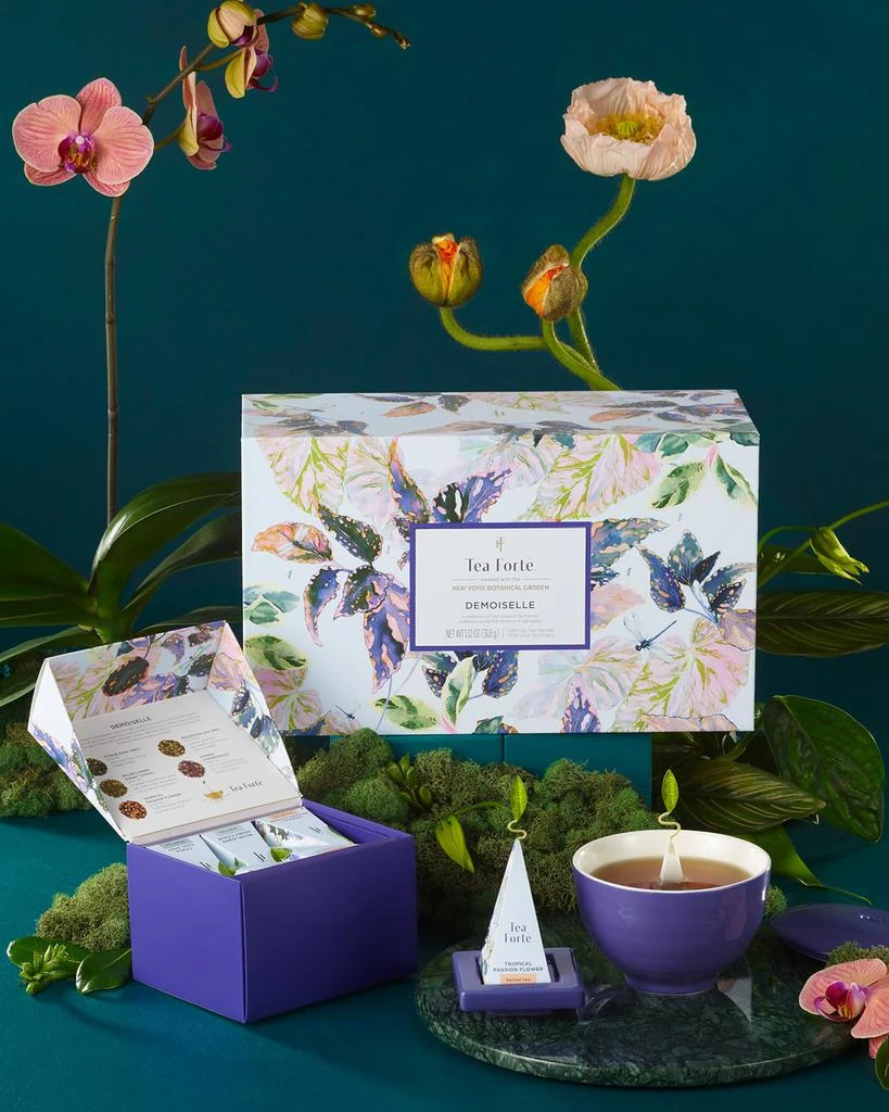 商品Tea Forte|x The New York Botanical Garden Demoiselle 3-Piece Gift Set,价格¥459,第3张图片详细描述