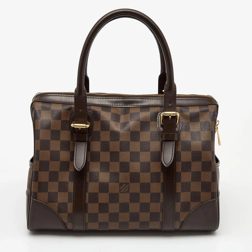 商品[二手商品] Louis Vuitton|Louis Vuitton Damier Ebene Canvas Berkeley Bag,价格¥8026,第4张图片详细描述