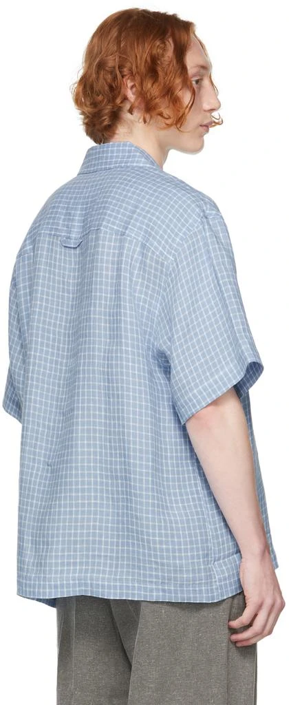 商品Jacquemus|Blue 'La Chemise Jean' Short Sleeve Shirt,价格¥1596,第3张图片详细描述