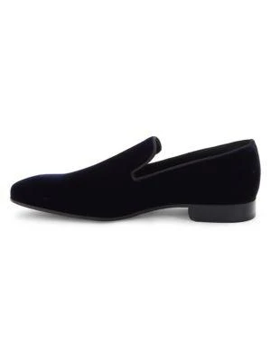 商品Massimo Matteo|Velvet Smoking Slipper,价格¥522,第4张图片详细描述