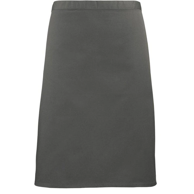 商品Premier|Ladies/Womens Mid-Length Apron (Dark Grey) (One Size),价格¥88,第1张图片