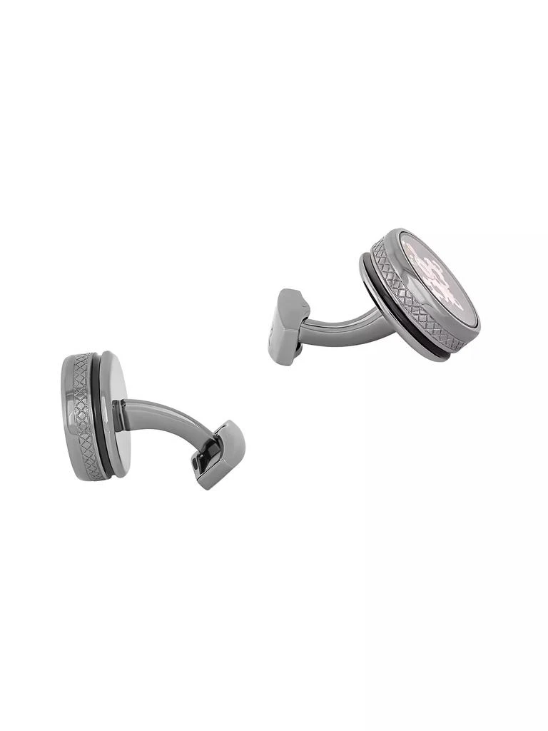 商品Tateossian|Round Tourbillon Cufflinks,价格¥3030,第2张图片详细描述