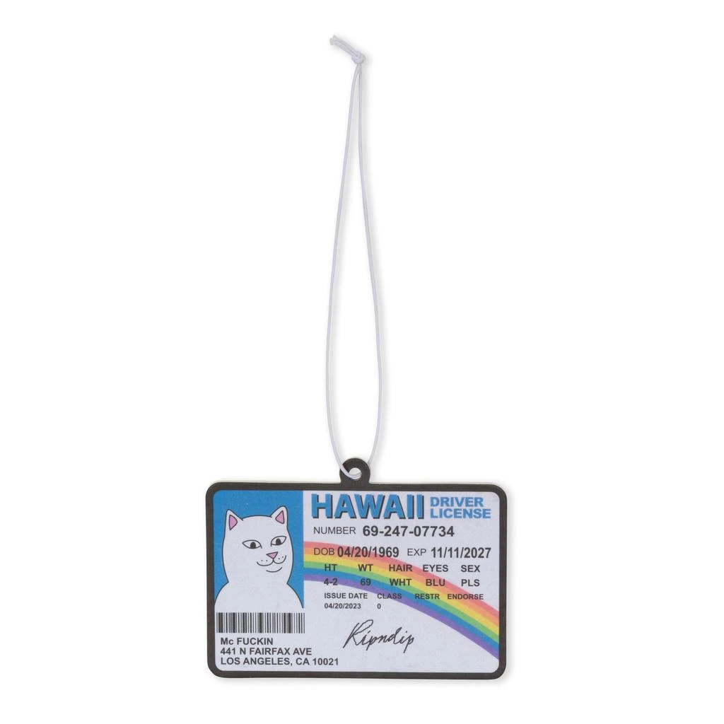 商品RIPNDIP|Mcfuckin Air Freshener (Multi),价格¥46,第2张图片详细描述