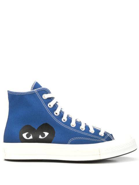 商品Comme des Garcons|Converse Chuck 70 - blue high-top sneakers,价格¥1201,第1张图片