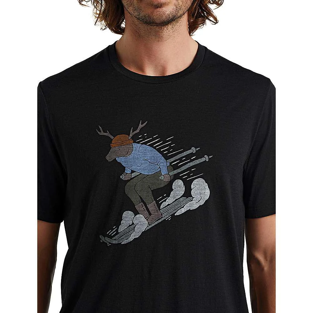 商品Icebreaker|Men's Tech Lite II SS Tee Ski Rider,价格¥402,第5张图片详细描述