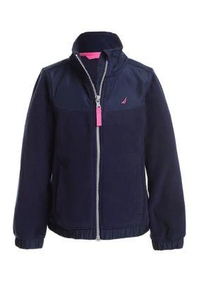 商品Nautica|Girls 7 16 Polar Fleece Jacket,价格¥237,第1张图片