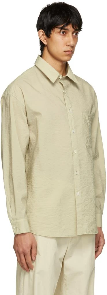 商品Lemaire|Green Cotton Shirt,价格¥1061,第2张图片详细描述