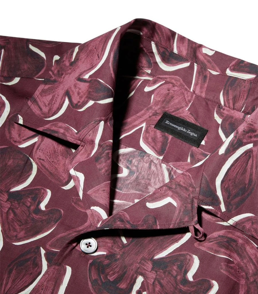 商品Zegna|Cotton Printed Shirt,价格¥3618,第5张图片详细描述