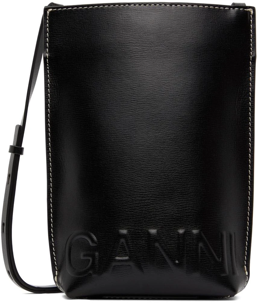 商品Ganni|Black Small Banner Bag,价格¥1240,第1张图片