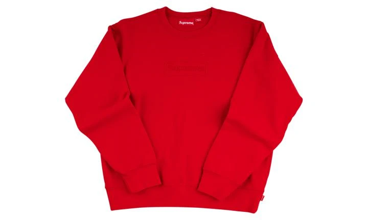 商品Supreme|Supreme Cutout Logo Crewneck,价格¥2259-¥2407,第1张图片