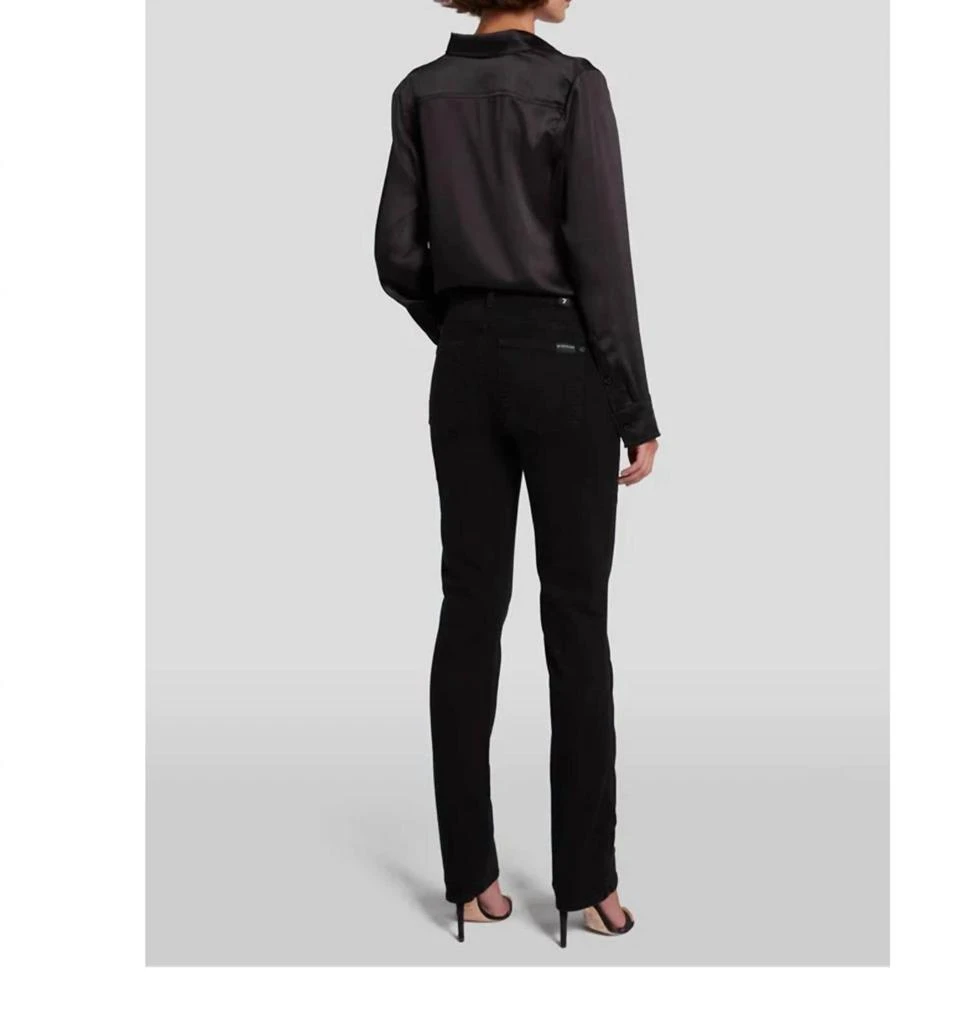商品7 For All Mankind|Kimmie Straight In Black,价格¥991,第3张图片详细描述