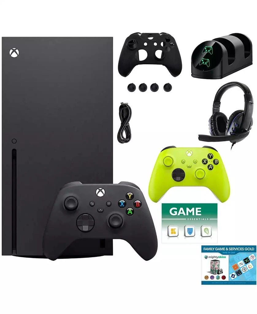 商品Xbox|Series X 1TB Console w/ Controller Accessories Kit & 2 Vouchers,价格¥4911,第1张图片