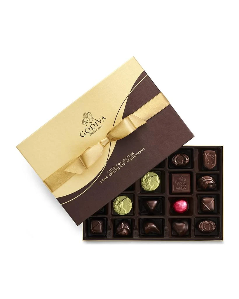 商品Godiva|22-Piece Dark Chocolate Gift Box,价格¥310,第3张图片详细描述