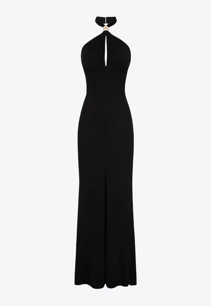 商品ELISABETTA FRANCHI|Red Carpet Halterneck Gown,价格¥6261,第5张图片详细描述