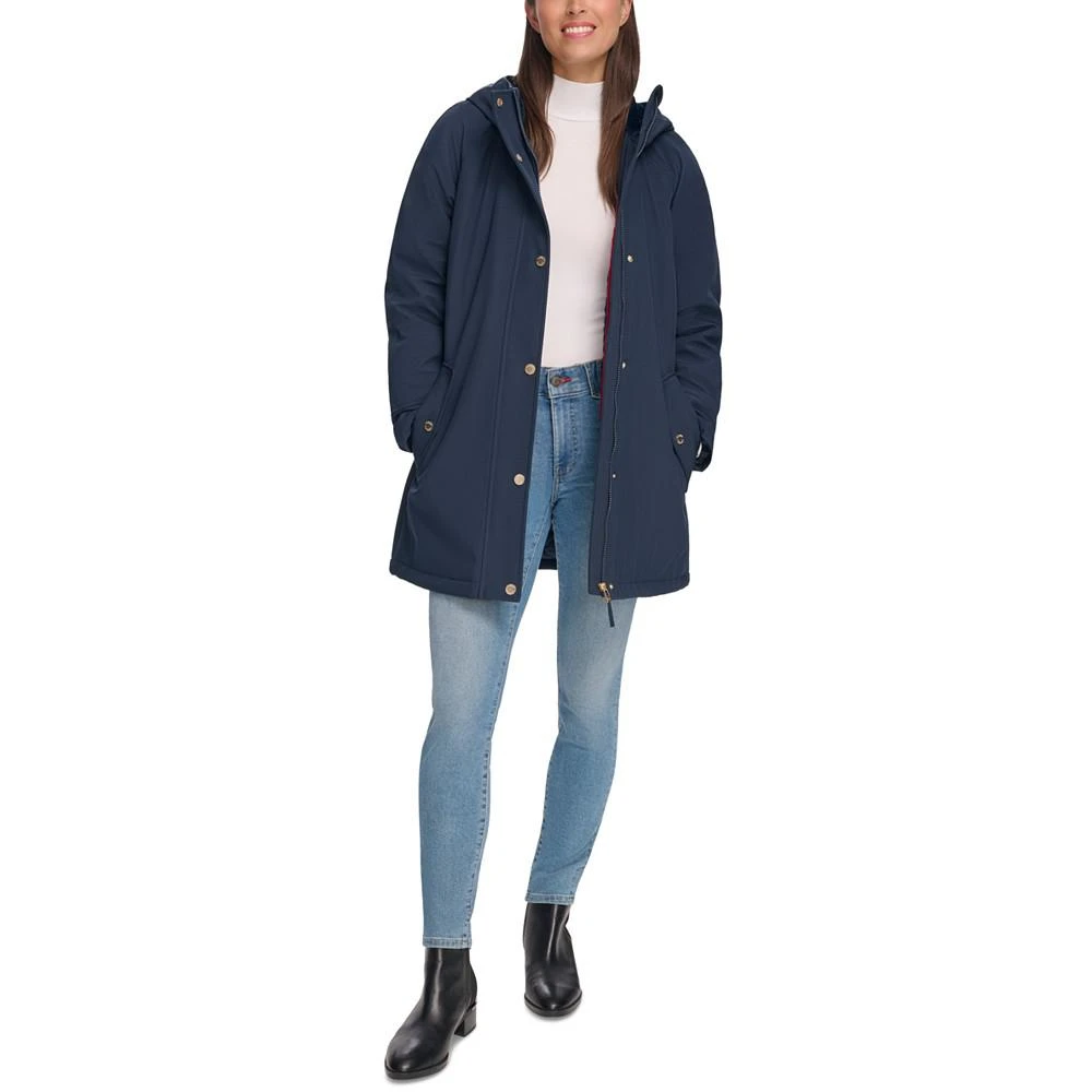 商品Tommy Hilfiger|Women's Hooded Anorak Raincoat,价格¥1018,第5张图片详细描述