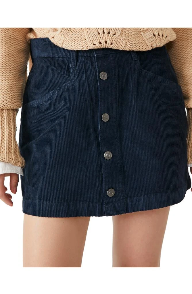 商品Free People|Ray Cotton Corduroy Miniskirt,价格¥180,第5张图片详细描述