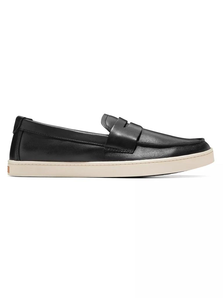 商品Cole Haan|Pinch Weekender Leather Loafers,价格¥678,第1张图片