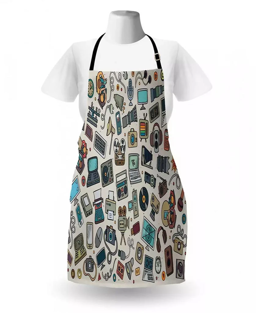 商品Ambesonne|Doodle Apron,价格¥215,第2张图片详细描述