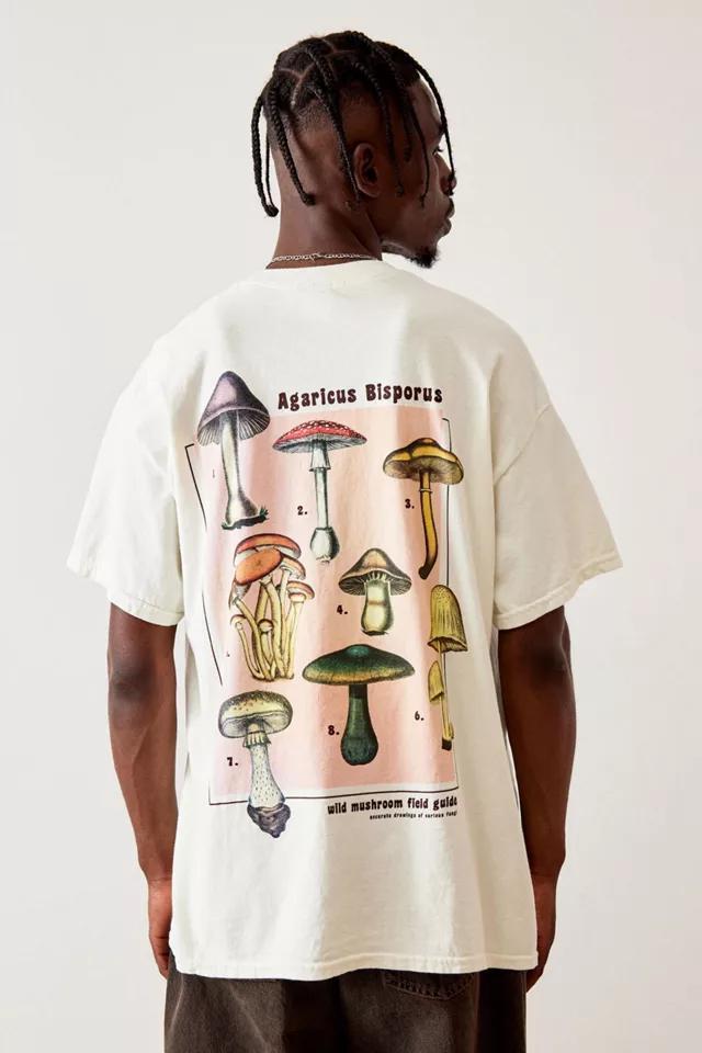 商品Urban Outfitters|UO White Mushroom Collection Tee,价格¥323,第3张图片详细描述