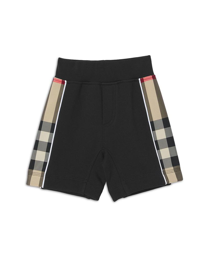 商品Burberry|Unisex Check Panel Cotton Shorts - Baby,价格¥1402,第1张图片
