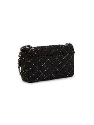 商品Karl Lagerfeld Paris|Embellished Boucle Shoulder Bag,价格¥638,第4张图片详细描述