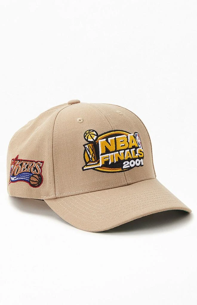 商品Mitchell and Ness|NBA Finals 2001 Snapback Hat,价格¥120,第1张图片