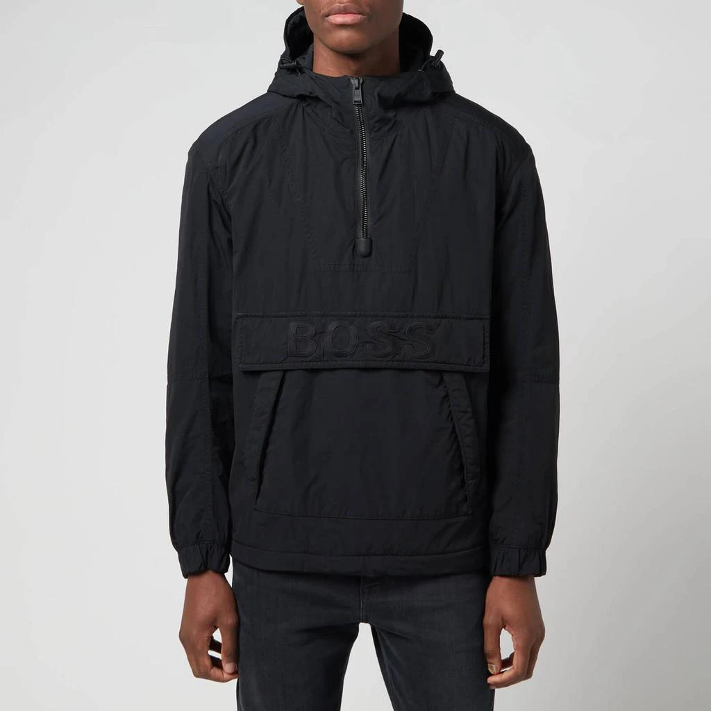 商品Hugo Boss|BOSS Orange Men's Oflavo Pullover Jacket - Black,价格¥1378,第1张图片