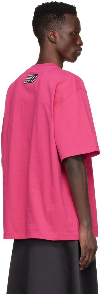 商品We11done|Pink Cotton T-Shirt,价格¥2780,第5张图片详细描述