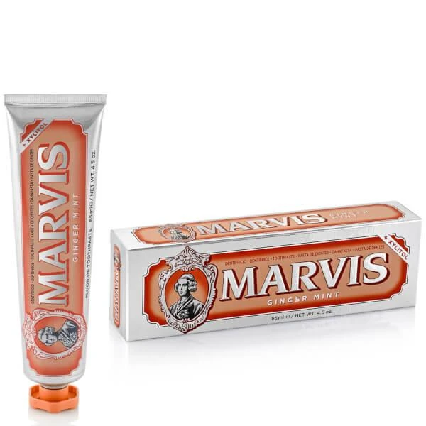 商品Marvis|Marvis 玛尔仕 橙色生姜薄荷味牙膏 - 85ml,价格¥114,第1张图片