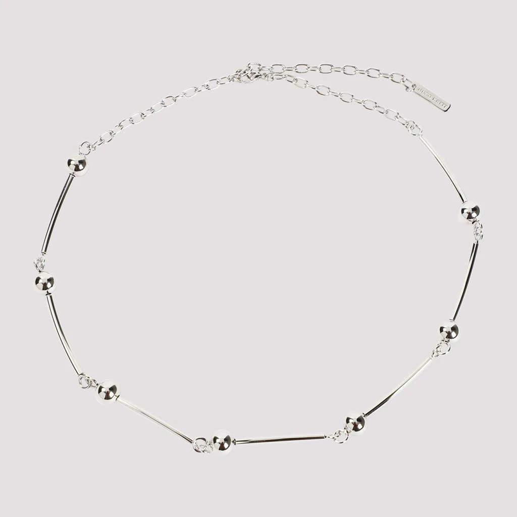 商品Hugo Kreit|Silver Particole Chain Brass Necklace,价格¥1305,第3张图片详细描述