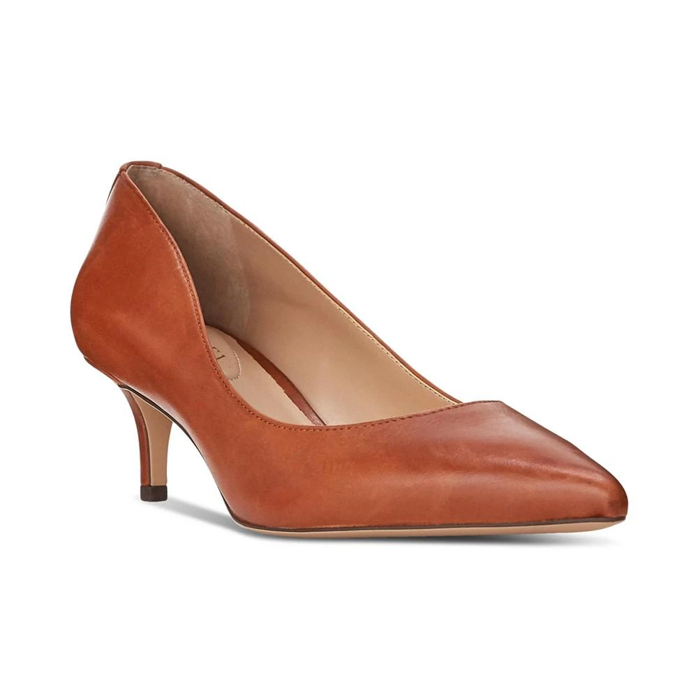 商品Ralph Lauren|Women's Adrienne Slip-On Pointed-Toe Pumps,价格¥1093,第1张图片