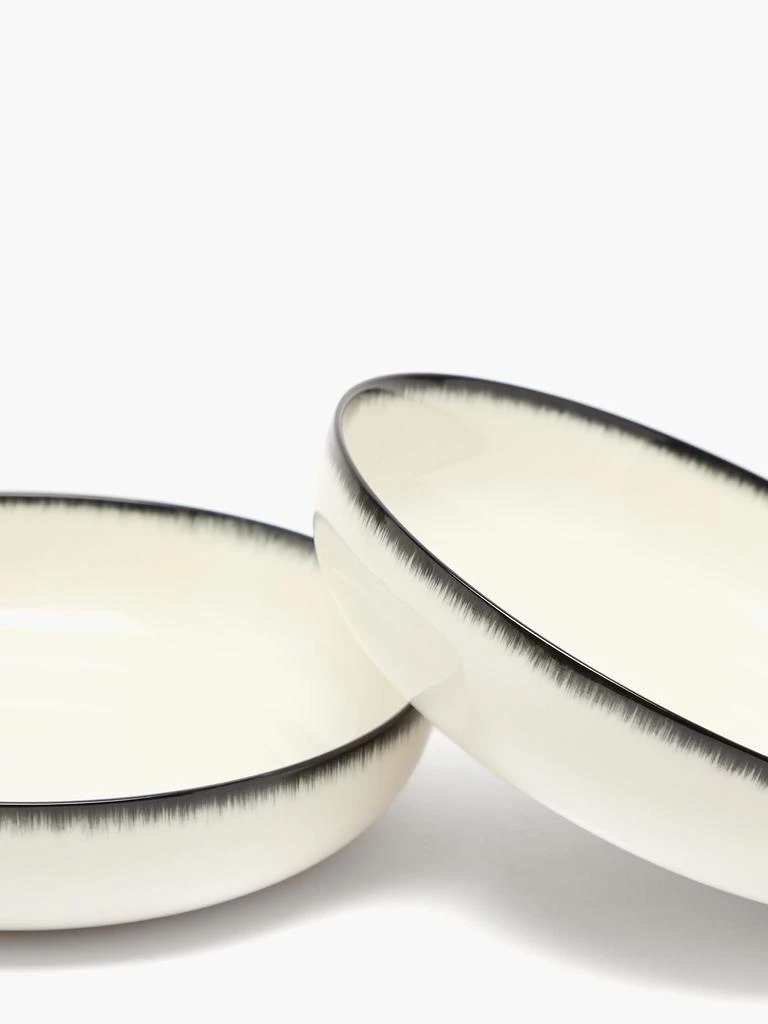 商品Serax|X Ann Demeulemeester set of two porcelain dishes,价格¥497,第4张图片详细描述