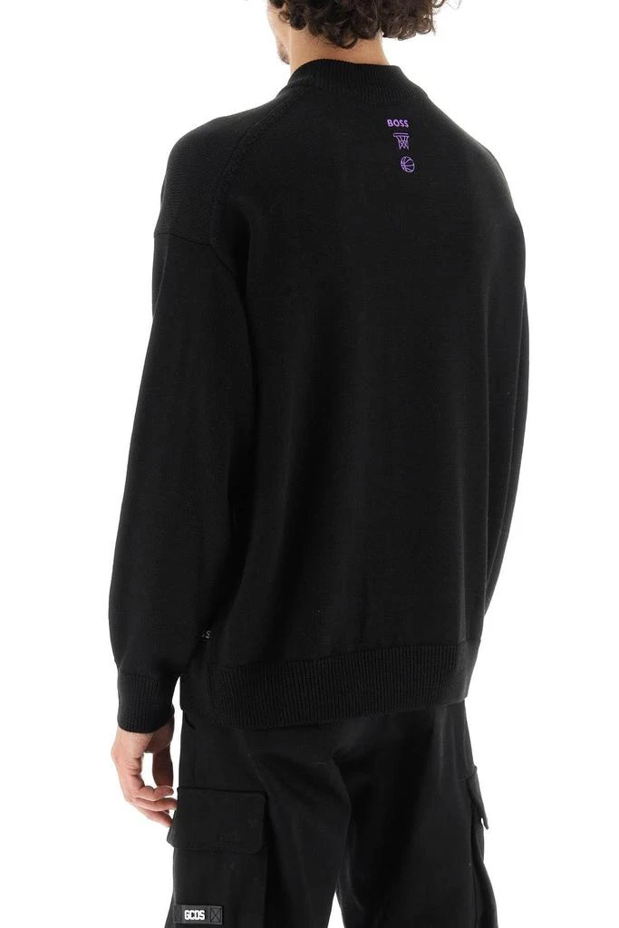 商品Hugo Boss|LOS ANGELES LAKERS SWEATER X NBA,价格¥566,第4张图片详细描述