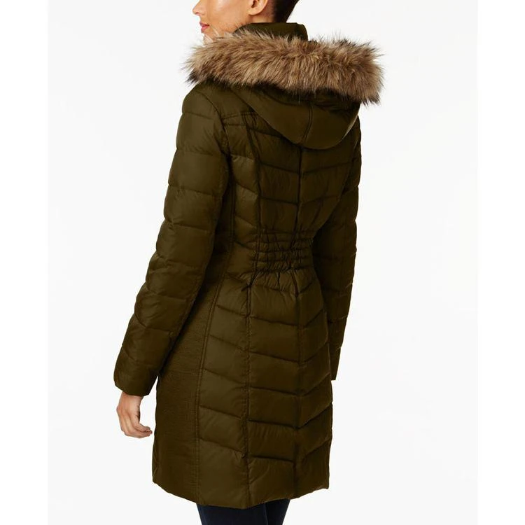 MICHAEL  Faux-Fur-Trim Down Coat, Created for Macy's 商品