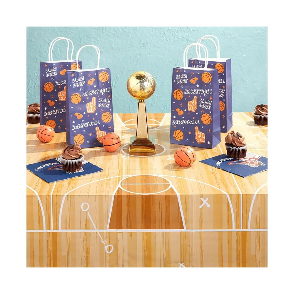 商品Blue Panda|Basketball Table Cover, Sports Birthday Party Supplies (54 x 108 In, 3 Pack),价格¥179,第3张图片详细描述