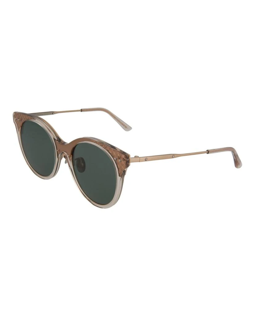 商品Bottega Veneta|Round-Frame Acetate Sunglasses,价格¥970,第2张图片详细描述