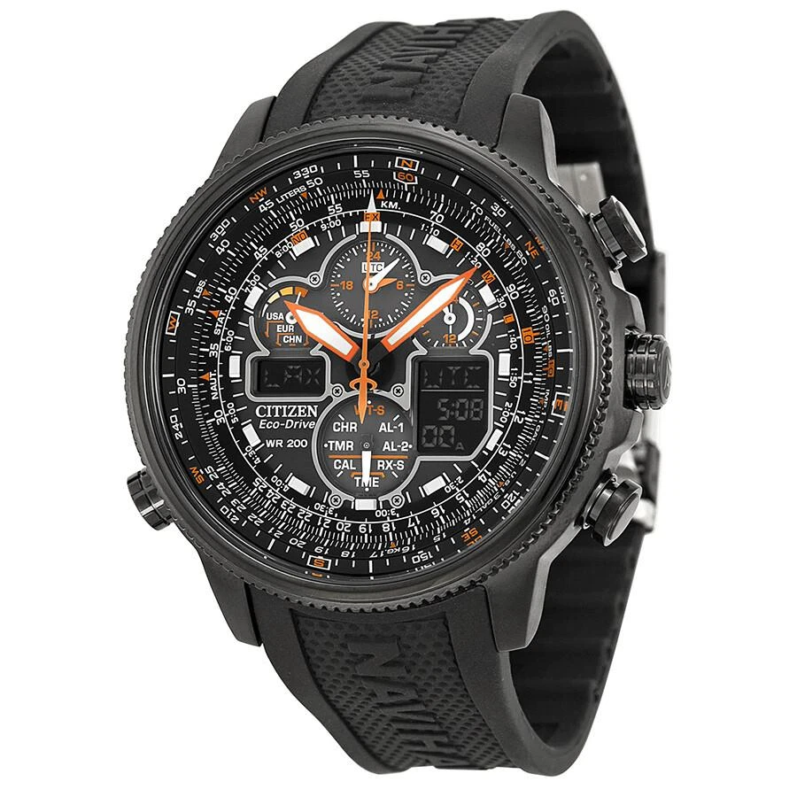 商品Citizen|Promaster Navihawk A-T Eco Drive Black Dial Men's Watch JY8035-04E,价格¥3318,第1张图片