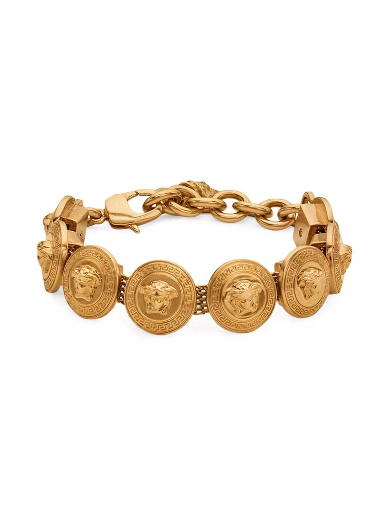 商品Versace|Tribute Medusa Goldtone Bracelet,价格¥3822,第1张图片